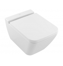 Унитаз, Villeroy&Boch, Finion, подвесной, шгв 375*560*350, CeramicPlus, цвет-Stone White