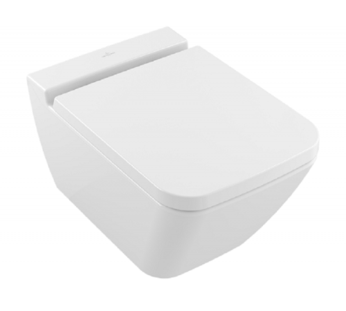 Унитаз, Villeroy&Boch, Finion, подвесной, шгв 375*560*350, CeramicPlus, цвет-Stone White
