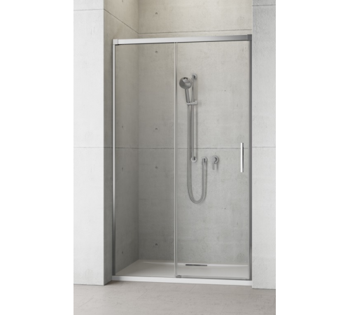 Дверь, Radaway, Idea DWJ, шв 1300*2005, петли-справа, хром, цвет стекла-прозрачный, Easy Clean