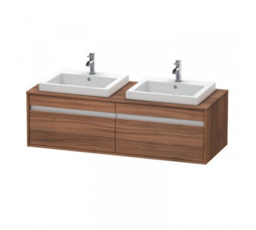 Тумба под раковину, Duravit, Ketho, шгв 1400*550*426, раковина-необходимо заказать, цвет-орех натуральный