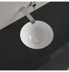 Раковина, Villeroy&Boch, Loop&Friends, шгв 330*330*190, отверстия для смесителя-отсутствуют, CeramicPlus, цвет-альпийский белый