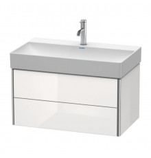 Тумба под раковину, Duravit, XSquare, шгв 784*460*397, раковина-необходимо заказать, цвет-белый глянцевый