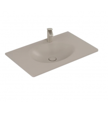 Раковина, Villeroy&Boch, Antao, шг 800*500, отверстия для смесителя-1, CeramicPlus, цвет-Almond