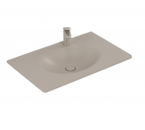 Раковина, Villeroy&Boch, Antao, шг 800*500, отверстия для смесителя-1, CeramicPlus, цвет-Almond