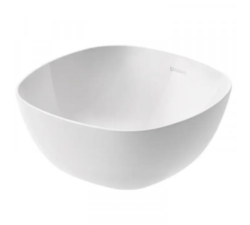 Раковина, Duravit, Aurena, шгв 350*350*165, отверстия для смесителя-отсутствуют, HygieneGlaze, цвет-белый