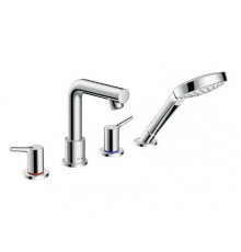 Смеситель для ванны и душа, Hansgrohe, Talis S, цвет-хром