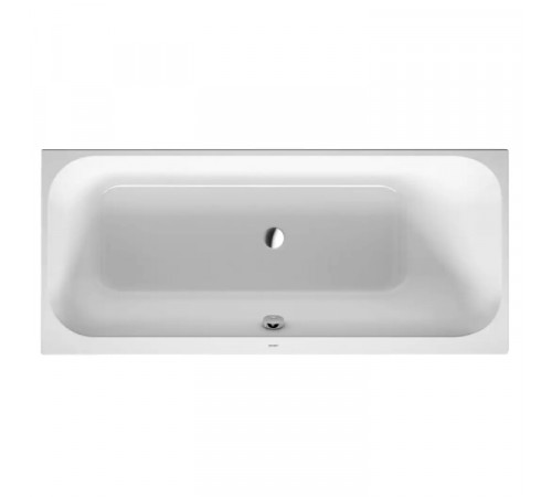 Ванна, Duravit, Happy D.2, шгв 1700*750*460, наклон для спины-справа, цвет-белый