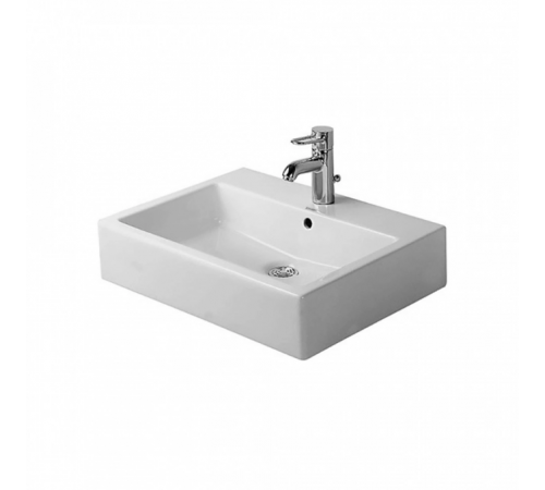 Раковина, Duravit, Vero, шгв 600*465*130, отверстия для смесителя-1, цвет-белый