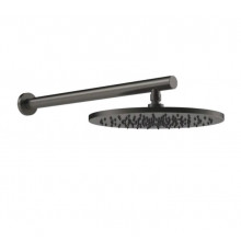 Верхний душ, Gessi, 316, 300*300, цвет-Black Metal Brushed PVD