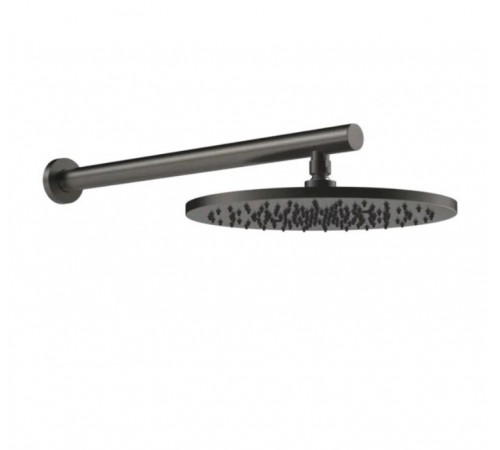 Верхний душ, Gessi, 316, 300*300, цвет-Black Metal Brushed PVD