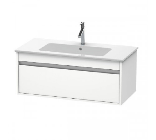 Тумба под раковину, Duravit, Ketho, шгв 1000*475*410, раковина-необходимо заказать, цвет-белый матовый