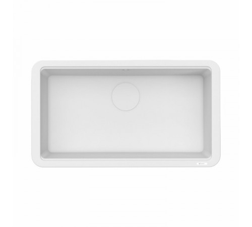 Мойка, OMOIKIRI, Tarento, шгв 838*483*254, отверстия для смесителя-отсутствуют, цвет-белый