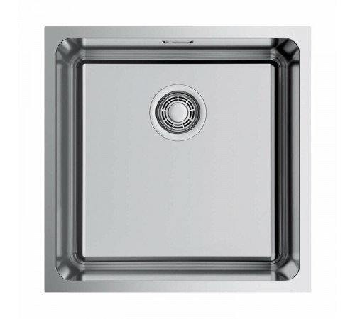 Мойка, OMOIKIRI, Tadzava Quadro, шгв 440*440*200, отверстия для смесителя-отсутствуют, цвет-нержавеющая сталь