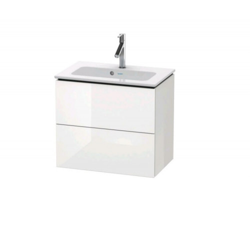 Тумба под раковину, Duravit, L-Cube, шгв 620*391*550, раковина-необходимо заказать, цвет-белый матовый