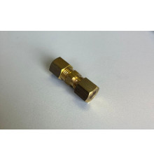 Резьбовое соединение Ofix-Oil, 8х8мм, муфтовое, латунь