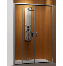 Дверь, Radaway, Premium Plus DWJ, шв 1400*1900, хром, цвет стекла-прозрачный, Easy Clean