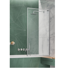 Шторка на ванну, Radaway, Modo F SL PNJ II, шв 900*1500, петли-справа, цвет фурнитуры-хром, цвет стекла-прозрачный, Easy Clean