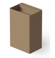 Раковина, DEA Design, Pedestal Basin, шгв 600*420*900, отверстия для смесителя-отсутствуют, цвет-Light Camel (Товар заказной, возврату не подлежит)