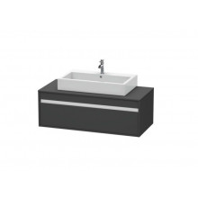 Тумба под раковину, Duravit, Ketho, шгв 1200*550*426, раковина-необходимо заказать, цвет-графит матовый
