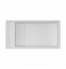 Мойка, Omoikiri, Kinaru Pro, шгв 860*460*220, отверстия для смесителя-4 промаркированных, цвет-белый