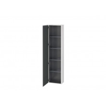 Шкаф-пенал, Duravit, L-Cube, шгв 400*243*1760, петли-слева, цвет-белый матовый