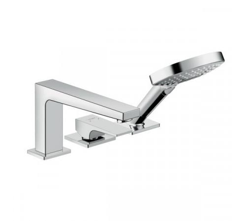 Смеситель для ванны и душа, Hansgrohe, Metropol, цвет-хром