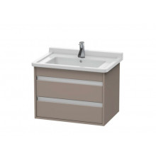 Тумба под раковину, Duravit, Ketho, шгв 650*465*480, раковина-необходимо заказать, цвет-базальт матовый