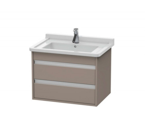 Тумба под раковину, Duravit, Ketho, шгв 650*465*480, раковина-необходимо заказать, цвет-базальт матовый