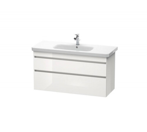 Тумба под раковину, Duravit, Durastyle, шгв 1130*448*610, раковина-необходимо заказать, цвет-белый глянцевый