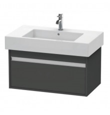 Тумба под раковину, Duravit, Ketho, шгв 800*455*410, раковина-необходимо заказать, цвет-графит матовый