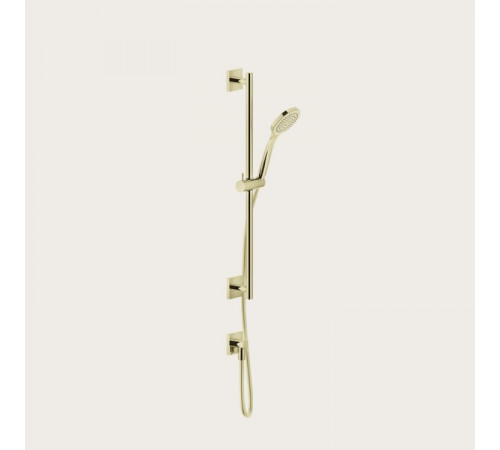 Душевой гарнитур, Gessi, Rilievo, 100, цвет-Brass PVD