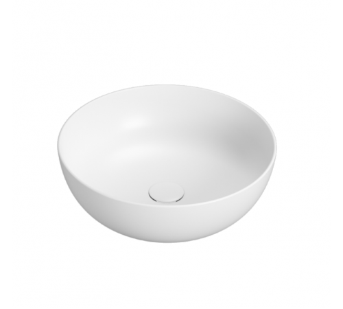 Раковина, Globo, T-EDGE, шгв 450*450*160, отверстия для смесителя-отсутствуют, CERASLIDE, BATAFORM, цвет-белый