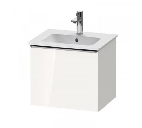 Тумба под раковину, Duravit, D-Neo, шгв 510*402*440, ручка-хром, раковина-необходимо заказать, цвет-белый