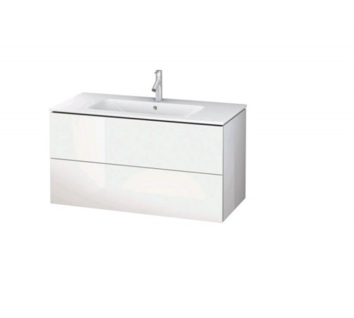 Тумба под раковину, Duravit, L-Cube, шгв 1020*481*550, раковина-необходимо заказать, цвет-белый матовый