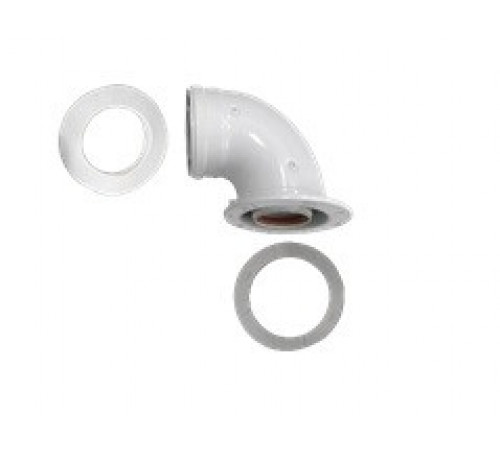 Начальный коаксиальный отвод, Baxi, 90° для котлов ECO Classic / ECO Nova, диам. 60/100 мм