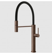 Смеситель для кухни, Gessi, 316, цвет-Copper Brushed PVD