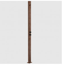 Душевая стойка, Gessi, Outdoor, уличная, на 2 выхода, цвет-Corten