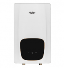 Водонагреватель электрический, Haier, проточный, POWER-EI9, с электронным управлением и сухим ТЭНом, цвет-белый