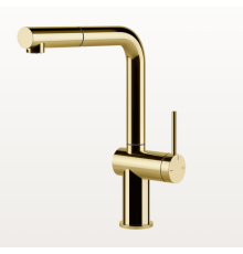 Смеситель для кухни, Gessi, INEDITO, цвет-золото PVD
