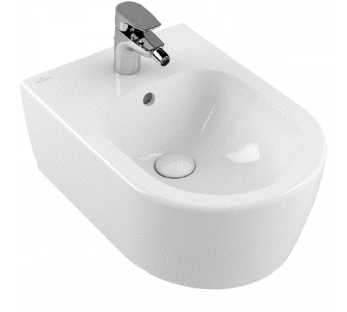 Биде подвесное, Villeroy&Boch, Avento, шгв 370*530*395, цвет-альпийский белый