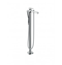 Смеситель для ванны и душа, Hansgrohe, Metris, напольный, цвет-хром