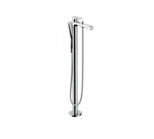 Смеситель для ванны и душа, Hansgrohe, Metris, напольный, цвет-хром