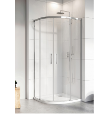 Боковые стенки, Radaway, Idea PDD, в комплекте-2 шт., левая и правая, шв 800/1200*2005, хром, цвет стекла-прозрачный, Easy Clean