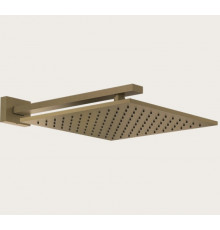 Верхний душ, Gessi, Rettangolo, 300*300, цвет-Antique Brass
