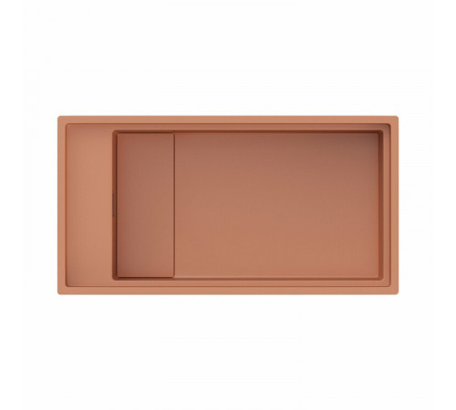 Мойка, Omoikiri, Kinaru Pro, шгв 860*460*220, отверстия для смесителя-4 промаркированных, цвет-canyon