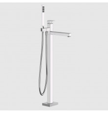 Смеситель для ванны и душа, Gessi, Rettangolo, напольный, цвет-хром