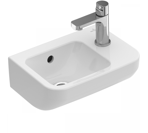 Раковина, Villeroy&Boch, Architectura, шг 450*380, CeramicPlus, цвет-альпийский белый