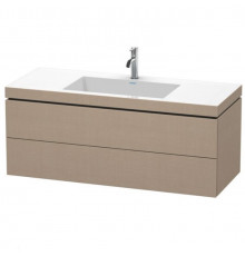 Тумба под раковину, Duravit, L-Cube, шгв 1200*480*500, раковина-в комплекте, цвет-лен