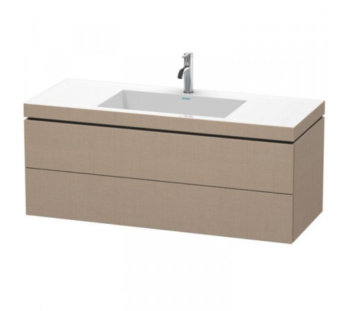 Тумба под раковину, Duravit, L-Cube, шгв 1200*480*500, раковина-в комплекте, цвет-лен
