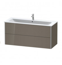 Тумба под раковину, Duravit, XSquare, шгв 1210*478*560, раковина-необходимо заказать, цвет-фланелево-серый глянцевый